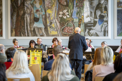 Unser Orchester im Festsaal des Hauses der sozialen Dienste