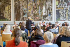 Unser Orchester im Festsaal des Hauses der sozialen Dienste