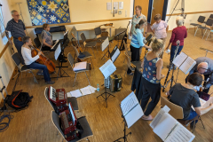 Probenpause des Laienorchesters
