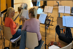 Probenpause des Laienorchesters